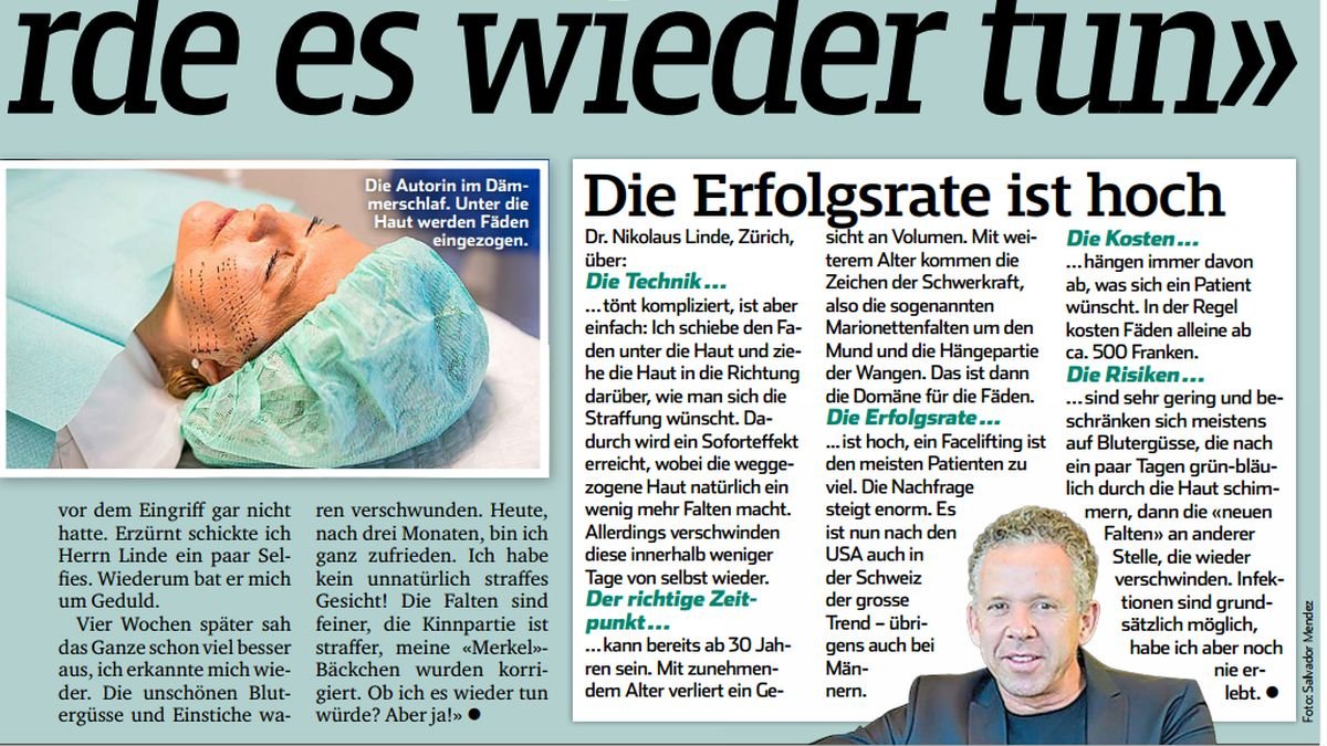 Sonntags Blick: "Ich würde es wieder tun"
